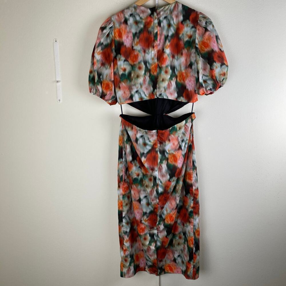 NWT J.Crew Liberty Hazy Days Floral Midi Dress Liberty Print Size 6 - Picture 9 of 14